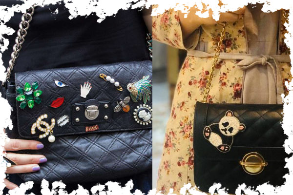 تزئین کیف‌ های دستی