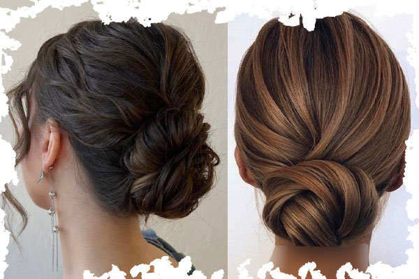 مدل مو گوجه ای ساده