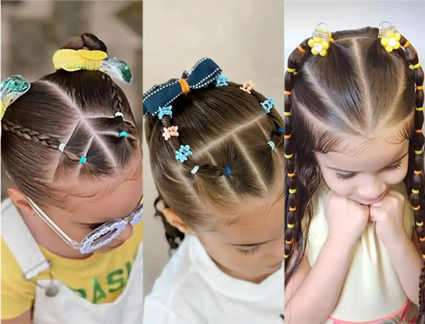 مدل مو دختر بچه