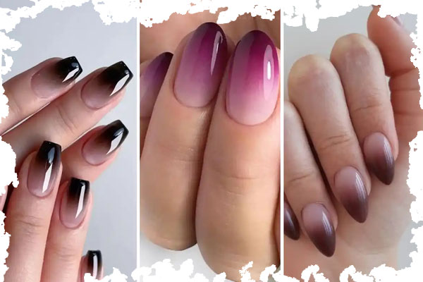 طراحی ناخن امبره