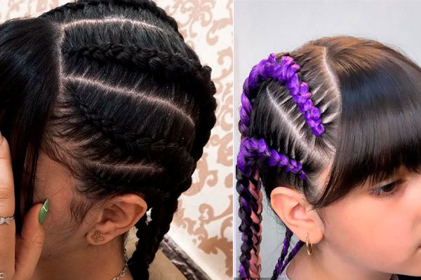 بافت مو برای میهمانی