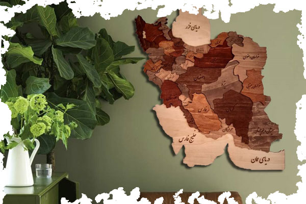 10. پازل چوبی با طراحی ایرانی و فانتزی