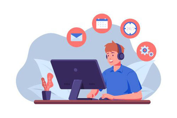 پشتیبانی فنی یکی از شغل های مناسب برای دانشجویی