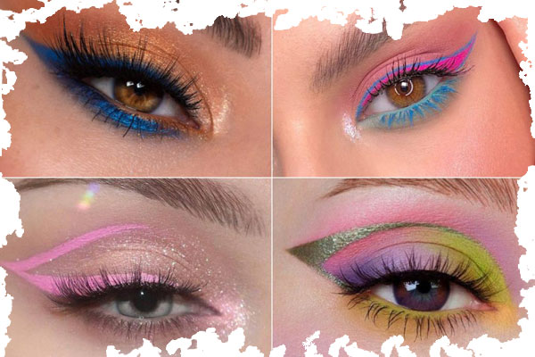 8. آرایش جالب: رنگ ها و طراحی های جسورانه