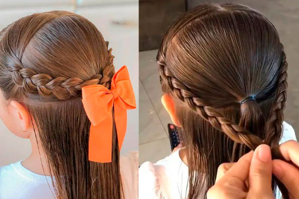 بافت مو برای میهمانی