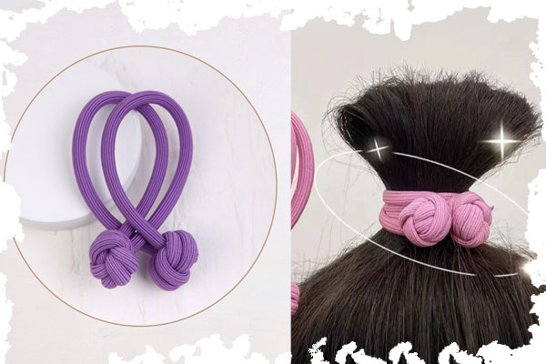 کش مو گره‌ای فانتزی و ترند: انتخابی شیک و کاربردی