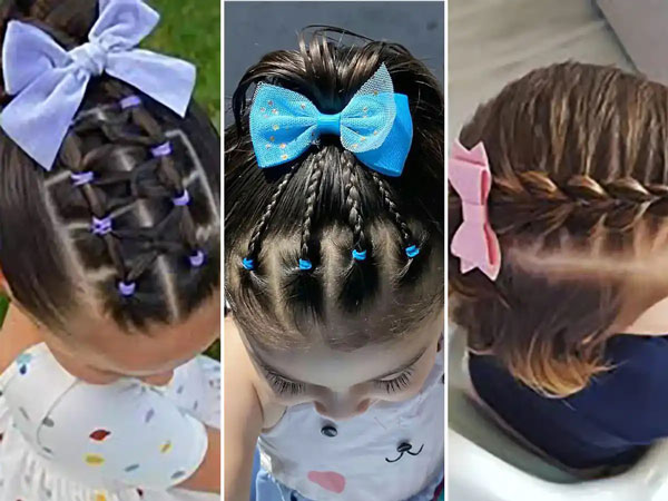 مدل مو دختر بچه مجلسی