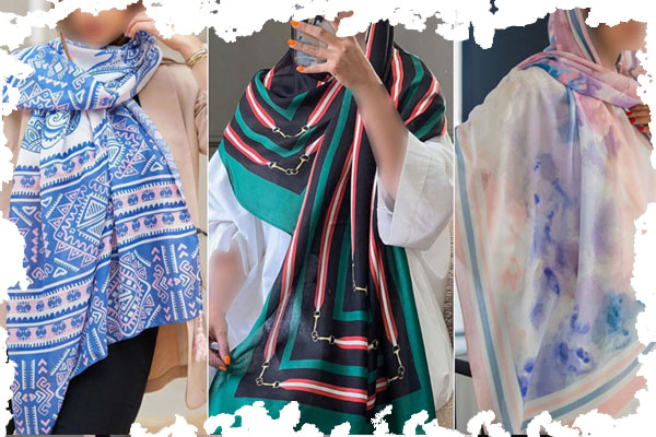 4. شال ها و پوشش های شیک: لایه‌ای از جذابیت