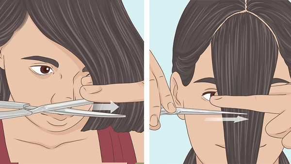 چتری زدن در خانه