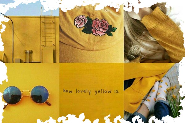 روانشناسی رنگ زرد در استایل