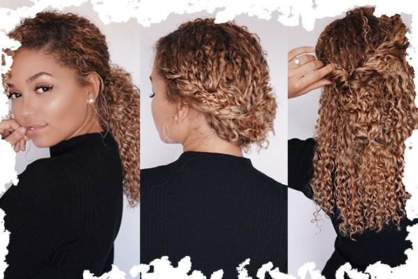 کلیپس مناسب برای موهای فر