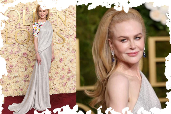 4. استایل نیکول کیدمن در گلدن گلوب