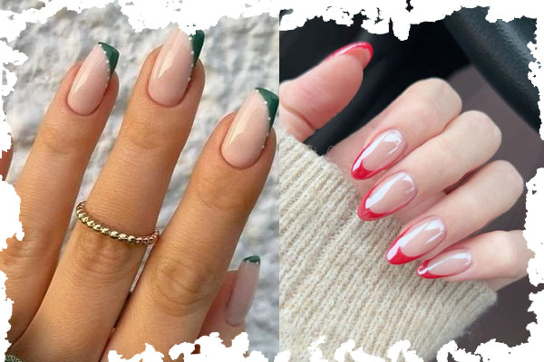 طراحی ناخن طرح فرنچ