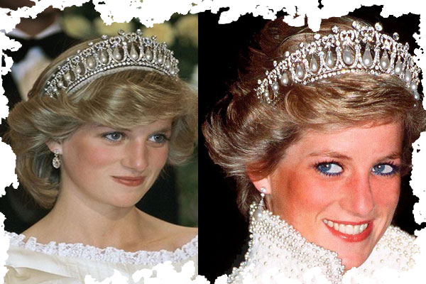 تاج عروسی پرنسس دایانا