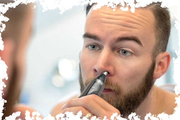 10. بی توجهی به موهای بینی و گوش