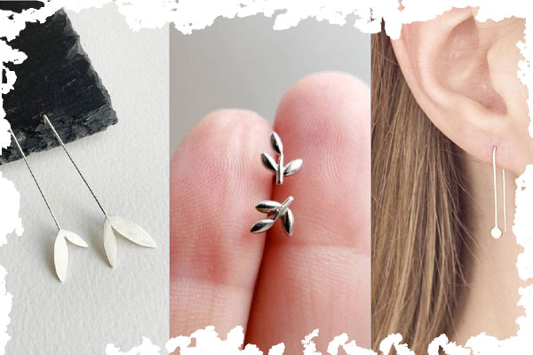 گوشواره های ظریف و مینیمال