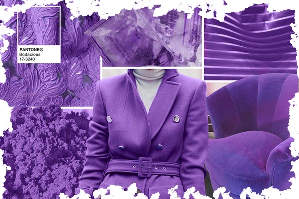 روانشناسی رنگ بنفش در استایل