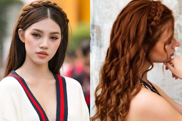 بهترین مدل های جلو مو برای موهای فر و صاف