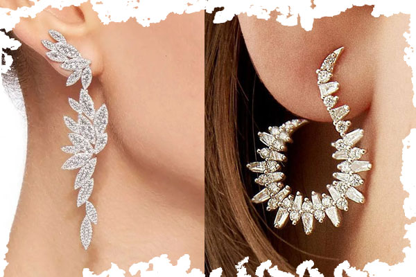 1. گوشواره های برلیان