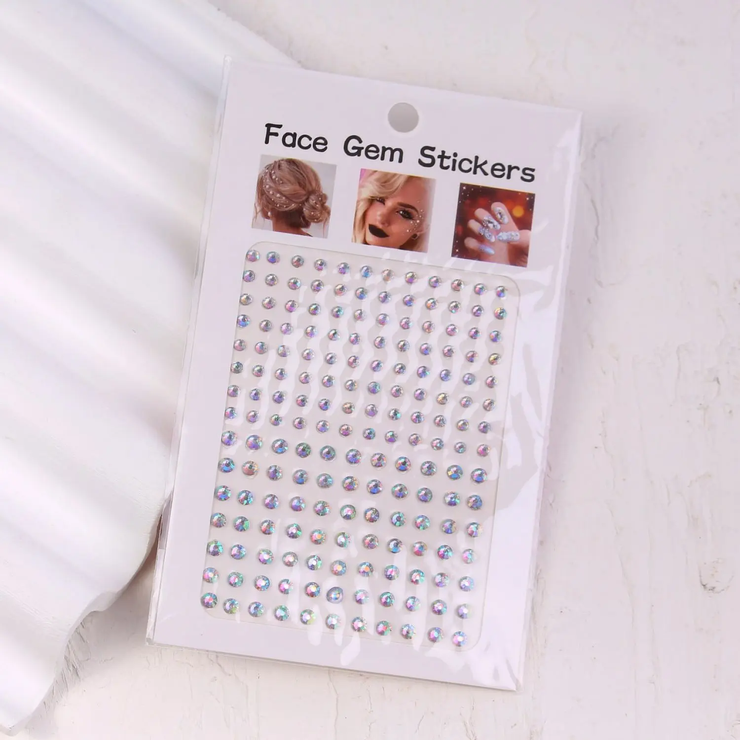 نگین مو، صورت و ناخن کد NBB