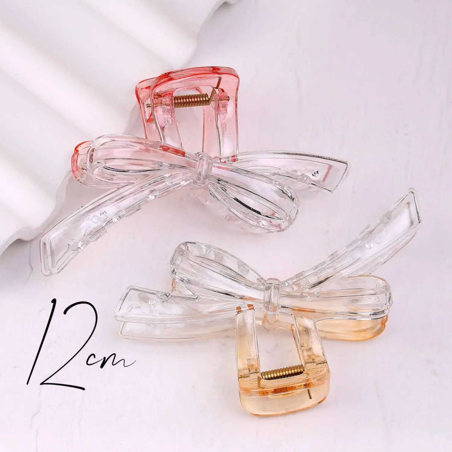 کلیپس نشکن دورنگ  مدل پاپیون مورب