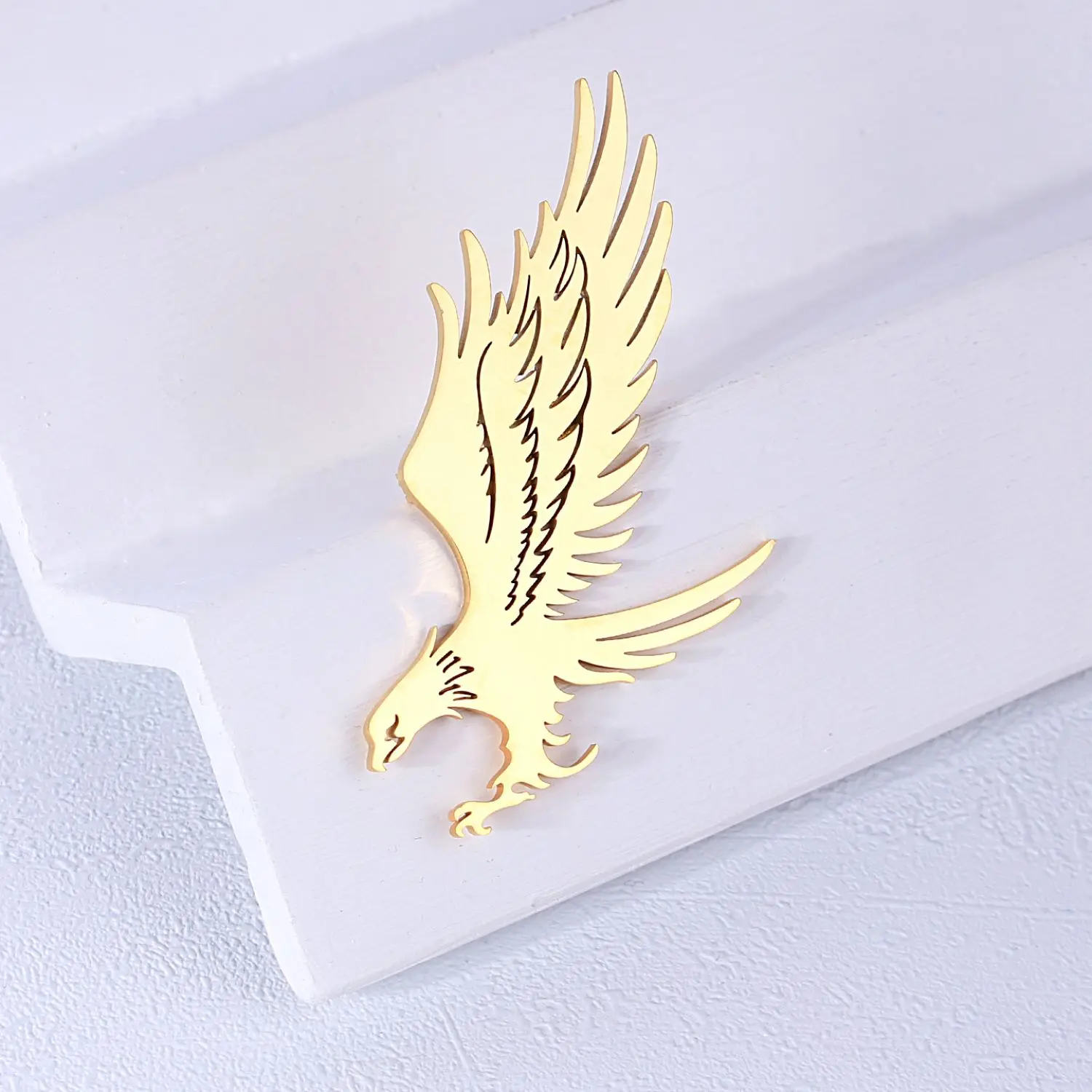 سنجاق سینه استیل مدل عقاب