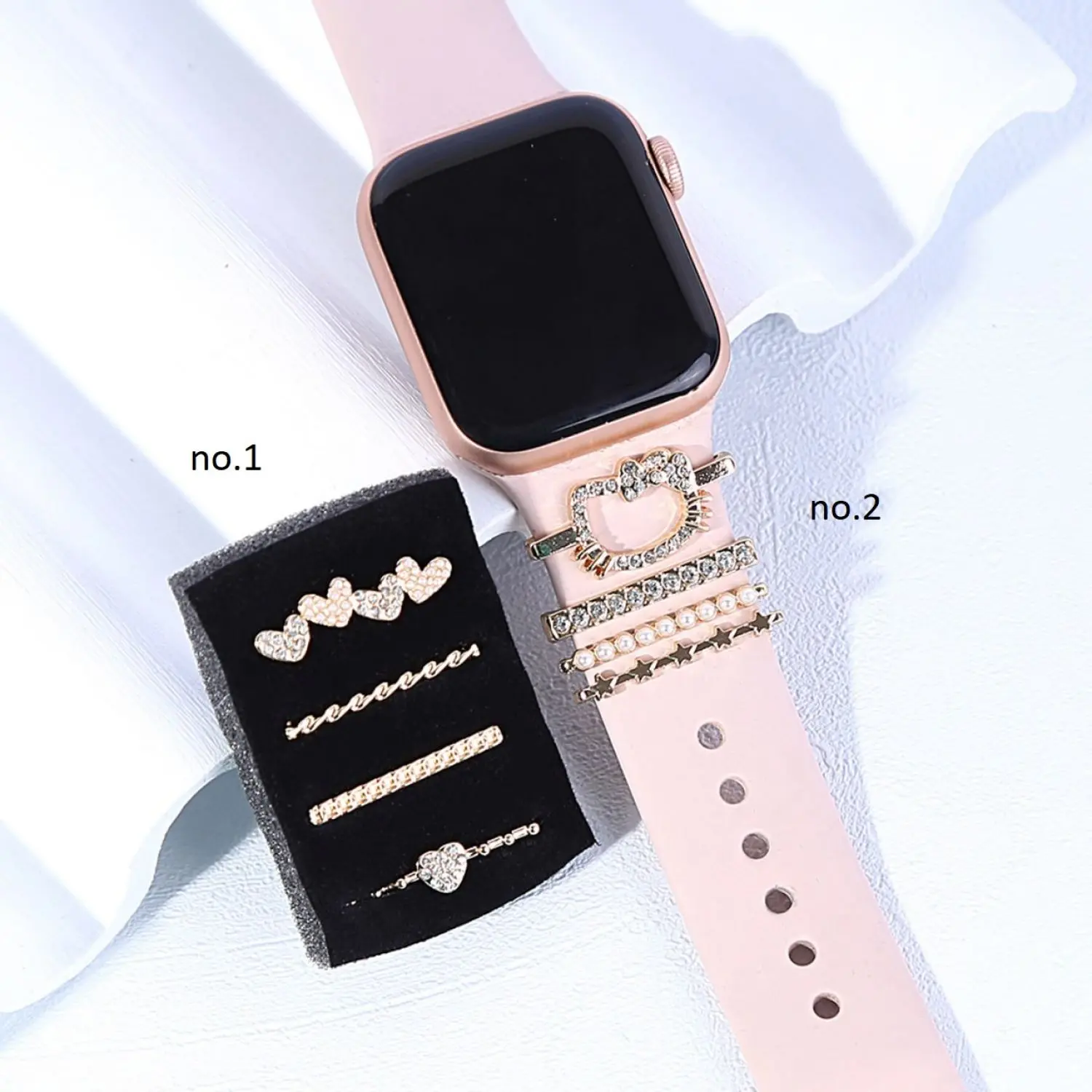 اکسسوری ساعت زنانه نگین دار چند مدل