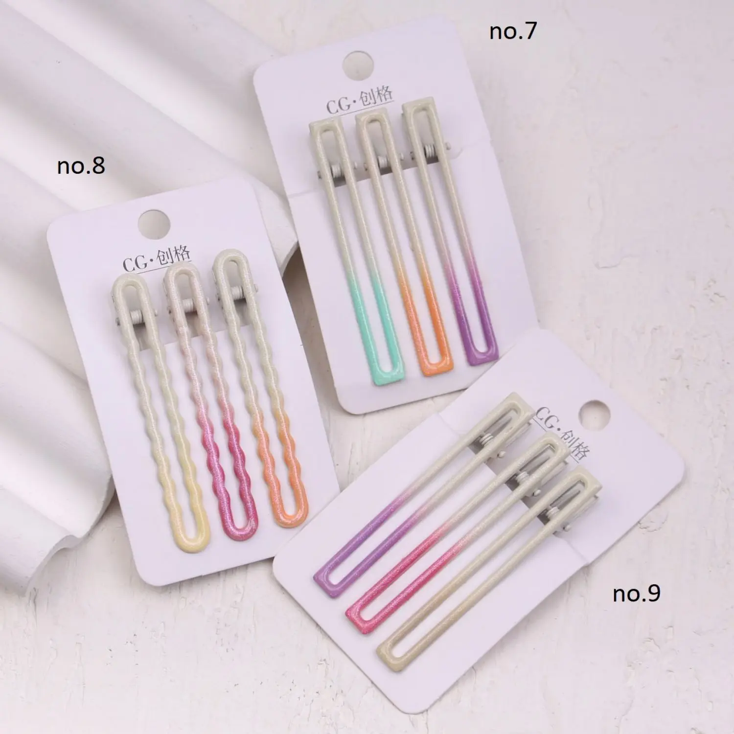 گیره انبری اکلیلی دو رنگ کد 02