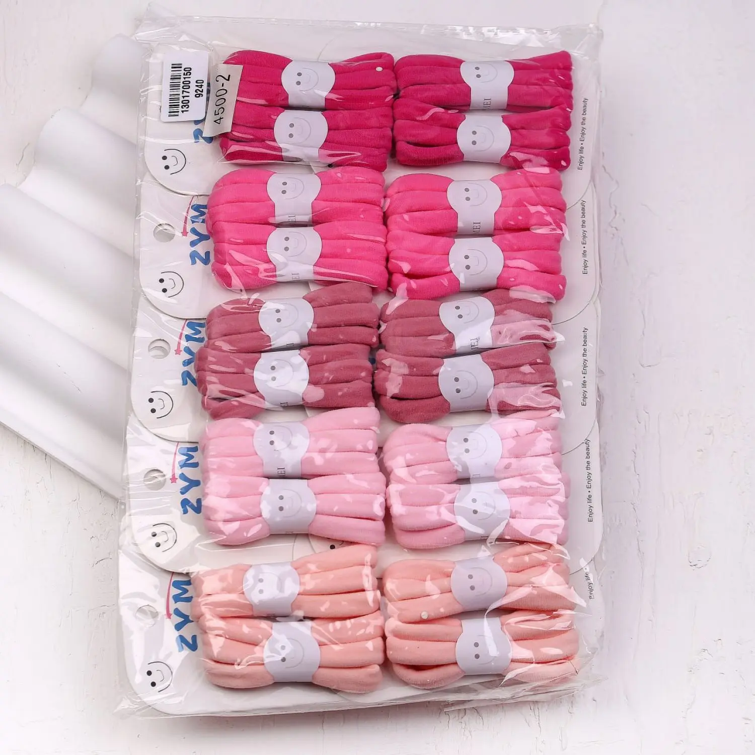 کش بسته ای دو پکی صورتی