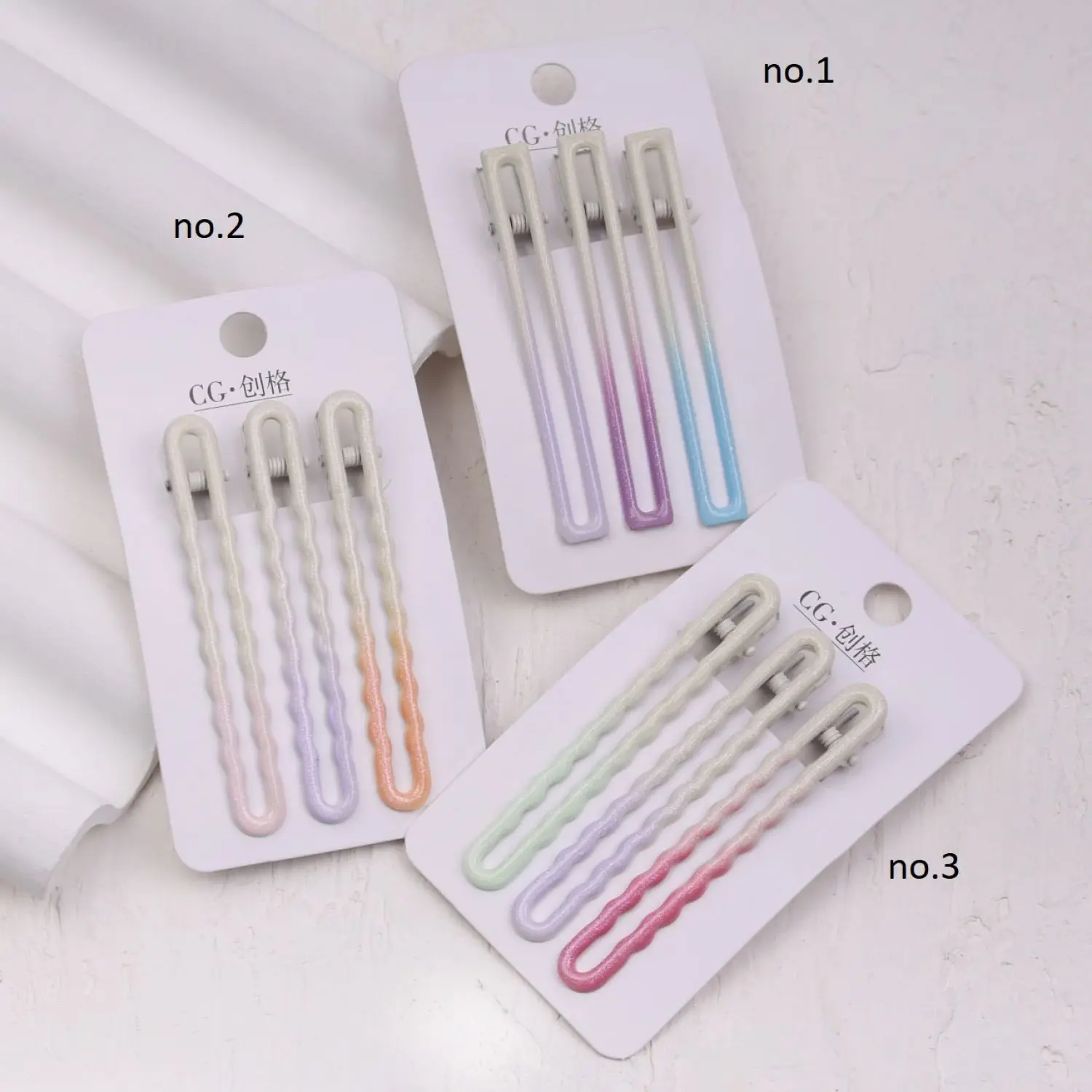 گیره انبری اکلیلی دو رنگ کد 02