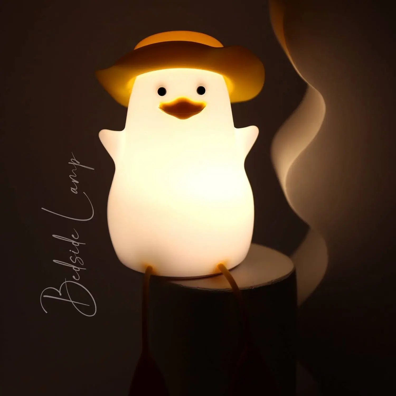 چراغ خواب سلیکونی کلاهدار