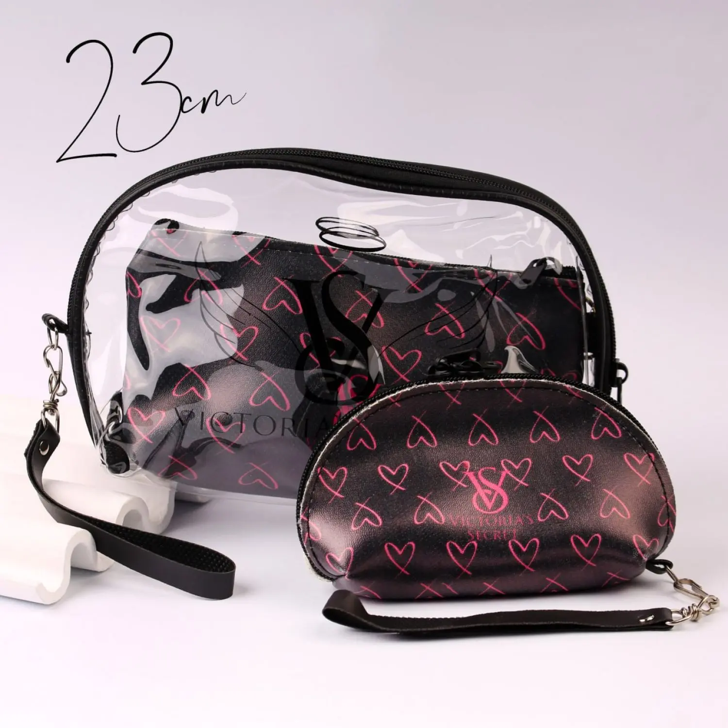 کیف آرایشی سه تکه فانتزی