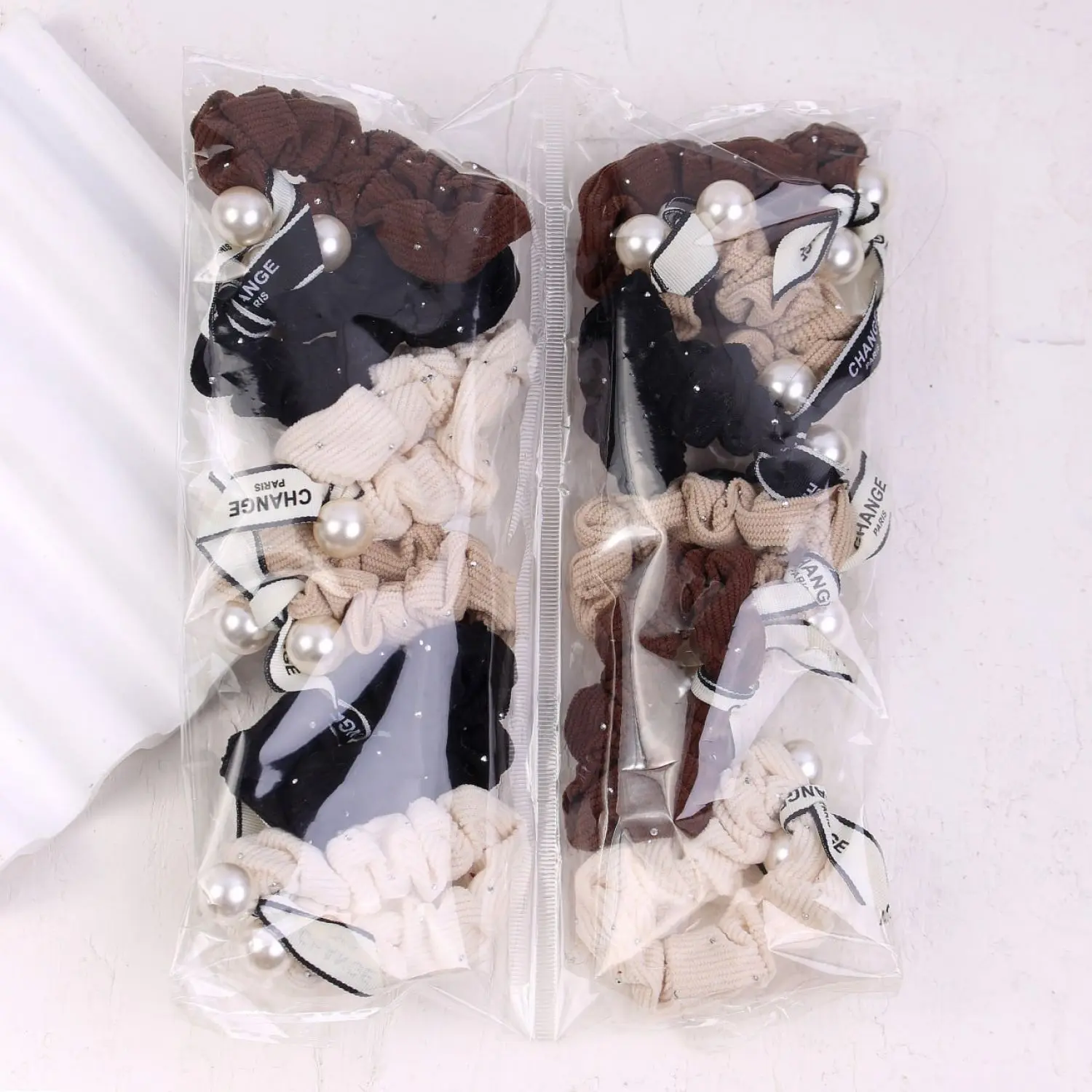 کش اسکرانچی مخمل کبریتی